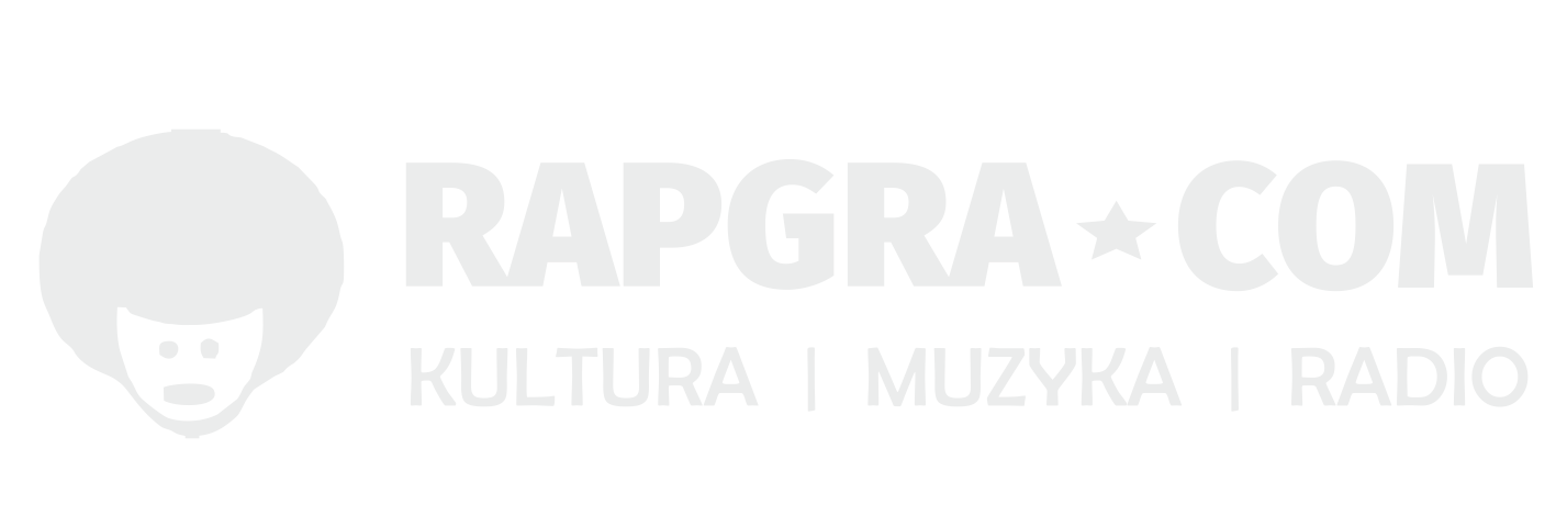 Rapgra logo białe