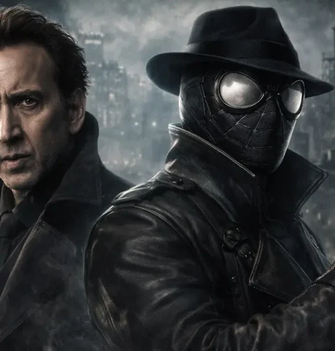 Nicolas Cage Spider Noir
