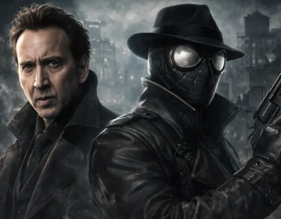 Nicolas Cage Spider Noir