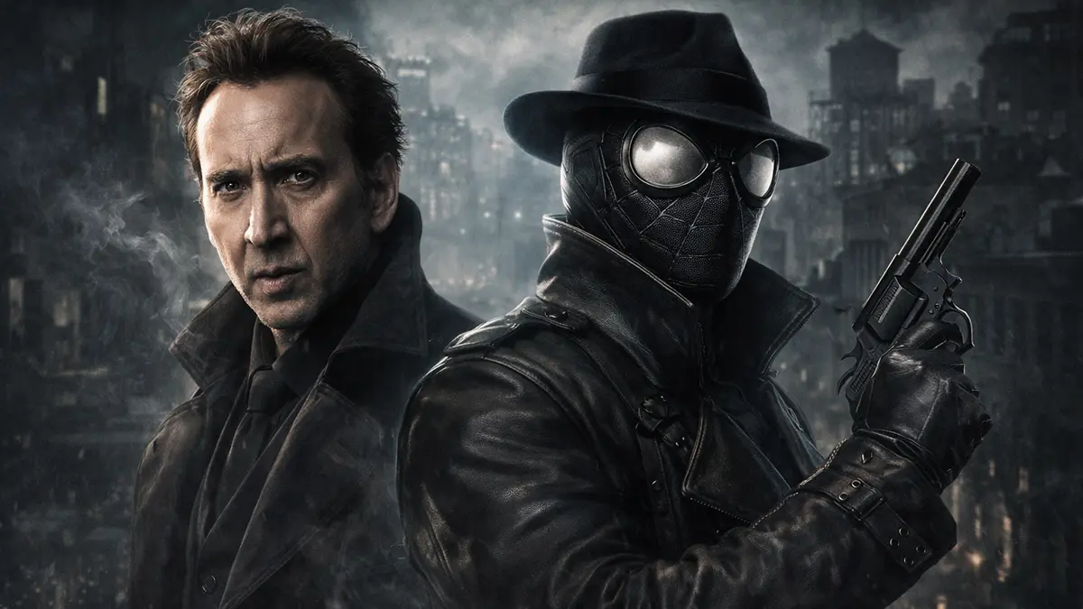 Nicolas Cage Spider Noir
